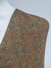 Charger l&#39;image dans la galerie, Harris Tweed gilet de costume à carreaux en pure laine vierge 58/60
