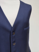 Charger l'image dans la galerie, Suitsupply gilet bleu marine en laine Vitale Barberis 54