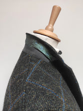 Afbeelding in Gallery-weergave laden, Harris Tweed X Barutti blazer à carreaux fenêtre 100% laine 50