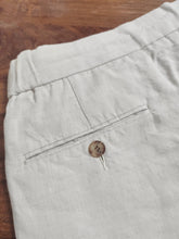 Afbeelding in Gallery-weergave laden, Suitsupply short Ames beige en coton et lin Tessuti Di Sondrio 46/S