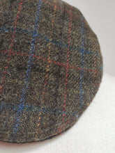 Charger l'image dans la galerie, Stetson casquette plate tweed à carreaux en pure laine vierge 58