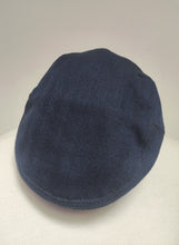Charger l'image dans la galerie, Lock & Co Hatters London casquette marine à chevrons 100% laine 58