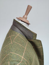 Charger l'image dans la galerie, Dormeuil blazer sur mesure vintage à carreaux fenêtre en pure laine 52