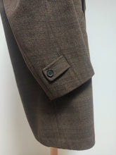 Charger l'image dans la galerie, Everwell manteau à carreaux en pure laine Made in France 48