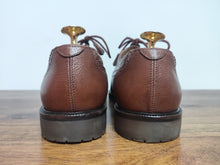 Charger l&#39;image dans la galerie, Walter shoes chaussures à lacets femme en cuir grainé marron 36,5
