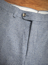Afbeelding in Gallery-weergave laden, Suitsupply pantalon pied de poule en laine modèle Brescia