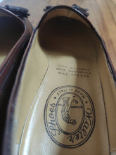 Charger l&#39;image dans la galerie, Walter shoes mocassins pampilles femme en cuir grainé marron 36
