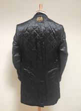 Charger l'image dans la galerie, Essentiel Antwerp X Harris Tweed manteau croisé tartan femme 100% laine S