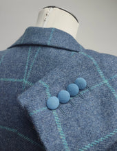 Afbeelding in Gallery-weergave laden, Cordings blazer femme en laine à carreaux fenêtre 34 FR