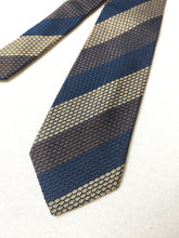 Charger l'image dans la galerie, Personality Milano cravate club vintage en grenadine de soie Made in Italy