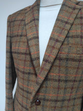 Charger l'image dans la galerie, Harris Tweed X Barutti blazer tweed à carreaux en pure laine 50
