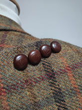 Charger l'image dans la galerie, Harris Tweed X Barutti blazer tweed à carreaux en pure laine 50