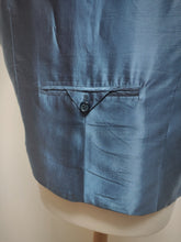 Charger l'image dans la galerie, Stile Gianni Zurigo gilet de costume à carreaux en lin Dormeuil 54