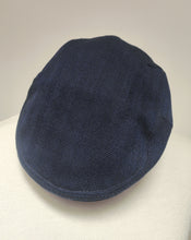 Charger l'image dans la galerie, Lock & Co Hatters London casquette marine à chevrons 100% laine 58