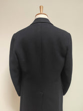 Afbeelding in Gallery-weergave laden, Robertson Cloth X Donati Bologna manteau croisé bleu marine en pure laine M