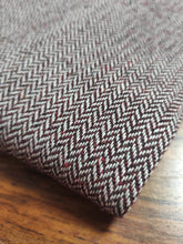 Afbeelding in Gallery-weergave laden, Suitsupply Soho pantalon bordeaux chevrons en laine et coton 48/M
