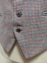 Charger l'image dans la galerie, Suitsupply gilet en laine soie et lin pied de puce 50