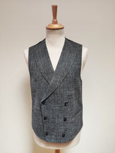 Charger l'image dans la galerie, Suitsupply gilet croisé en coton chiné 50