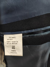 Charger l'image dans la galerie, Suitsupply blazer tissu caviar bleu nuit pure laine 46/48