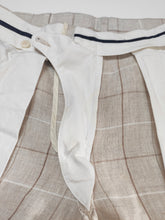 Afbeelding in Gallery-weergave laden, Suitsupply costume à carreaux pur lin 44