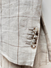 Afbeelding in Gallery-weergave laden, Suitsupply costume à carreaux pur lin 44