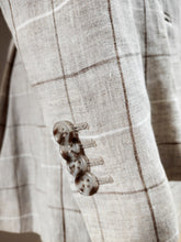Afbeelding in Gallery-weergave laden, Suitsupply costume à carreaux pur lin 44