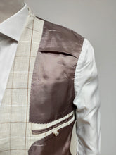 Afbeelding in Gallery-weergave laden, Suitsupply costume à carreaux pur lin 44