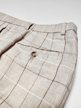Afbeelding in Gallery-weergave laden, Suitsupply costume à carreaux pur lin 44
