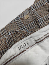 Charger l'image dans la galerie, Scapa pantalon en laine et lin Prince de Galles M/L