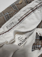 Charger l'image dans la galerie, Scapa pantalon en laine et lin Prince de Galles M/L