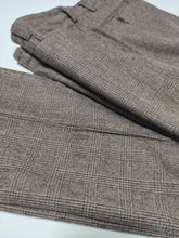 Charger l'image dans la galerie, Henry Cotton's pantalon en laine et coton Prince de Galles M/48