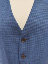 Charger l'image dans la galerie, Suitsupply gilet en laine lin et soie pied de puce 48/50