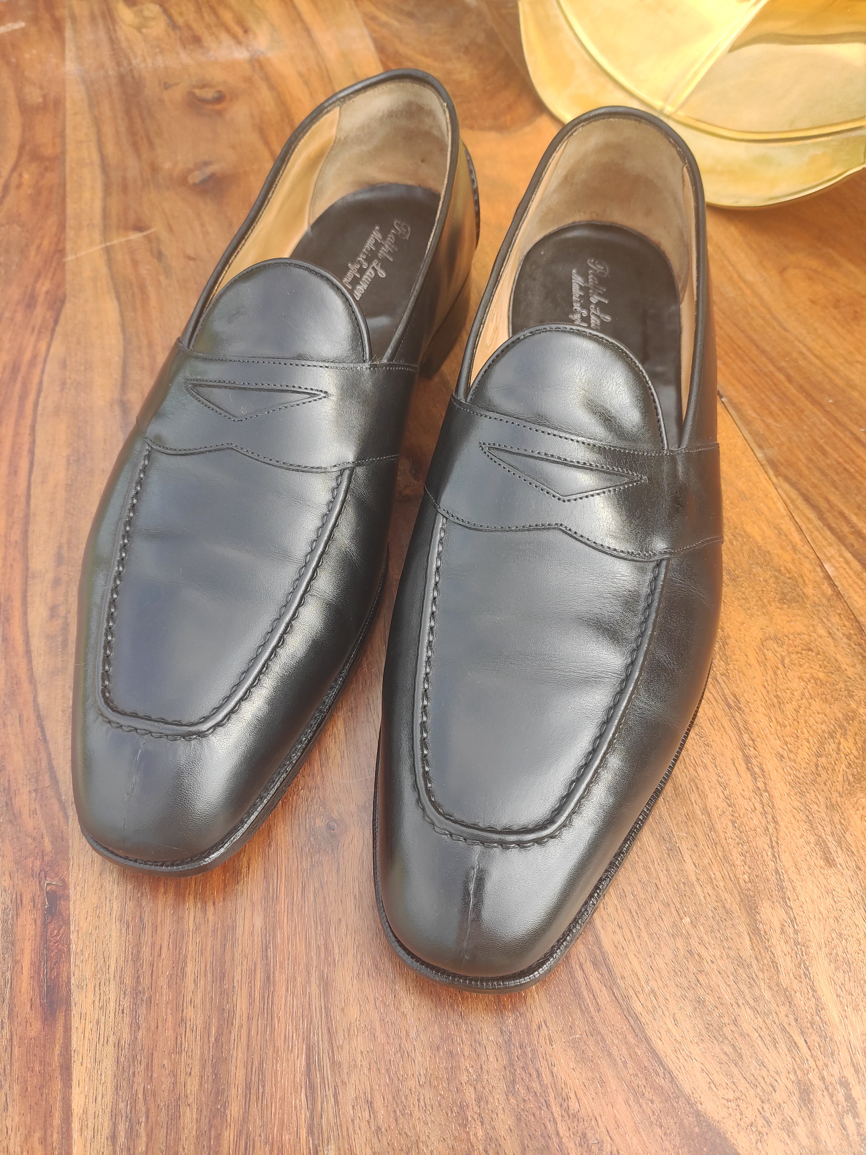 靴 EDWARD GREEN / RALPH LAUREN Purple Label EDWARD GREEN for Polo “Purple Label” Double Saddle Monk Strap
