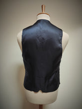 Charger l'image dans la galerie, Suitsupply Gilet de costume bleu marine en lin