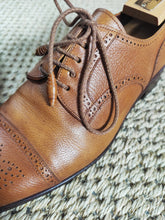 Charger l'image dans la galerie, Carmina derby half brogue vitello tan 4,5 UK / 37,5 FR