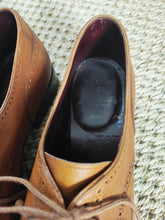 Charger l'image dans la galerie, Carmina derby half brogue vitello tan 4,5 UK / 37,5 FR