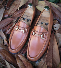 Charger l'image dans la galerie, Carmina mocassins femme en cuir de veau pleine fleur cognac 40