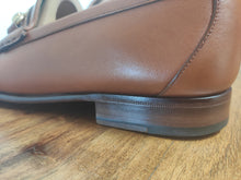 Charger l'image dans la galerie, Carmina mocassins femme en cuir de veau pleine fleur cognac 40