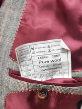 Afbeelding in Gallery-weergave laden, Suitsupply costume à carreaux Prince de Galles en pure laine 44