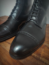 Charger l'image dans la galerie, Septième Largeur bottines Prosper en cuir de veau noir 9 UK/43 FR