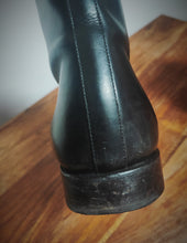 Charger l'image dans la galerie, Septième Largeur bottines Prosper en cuir de veau noir 9 UK/43 FR