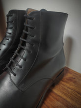 Charger l'image dans la galerie, Septième Largeur bottines Prosper en cuir de veau noir 9 UK/43 FR