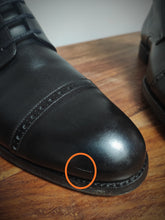 Charger l'image dans la galerie, Septième Largeur bottines Prosper en cuir de veau noir 9 UK/43 FR