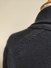 Charger l'image dans la galerie, Drumohr cardigan à col châle 100% mérinos extra-fine