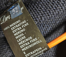 Charger l'image dans la galerie, Drumohr cardigan à col châle 100% mérinos extra-fine