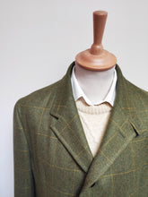Charger l'image dans la galerie, Dormeuil manteau à motif carreau fenêtre en pure laine 54/XXL