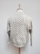 Charger l'image dans la galerie, Cardigan Irlandais Donegal maille torsadée M/L
