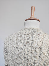 Charger l'image dans la galerie, Cardigan Irlandais Donegal maille torsadée M/L
