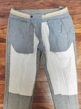 Charger l'image dans la galerie, Suitsupply pantalon à pinces pied de poule tissu Ormezzano 54/XL