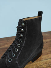 Charger l'image dans la galerie, Peal & Co X Brooks Brothers suede derby boots dark brown 10 UK/44 FR